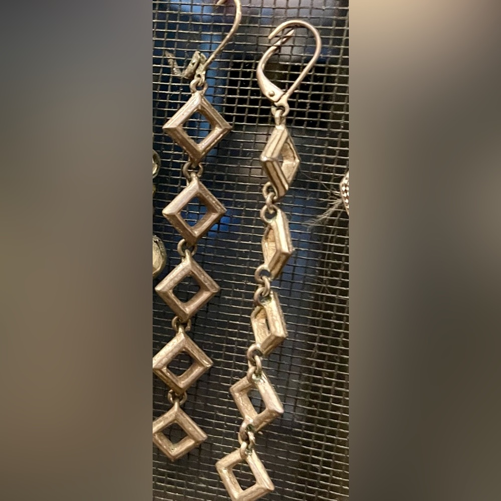 Calvin Klein dangling earrings